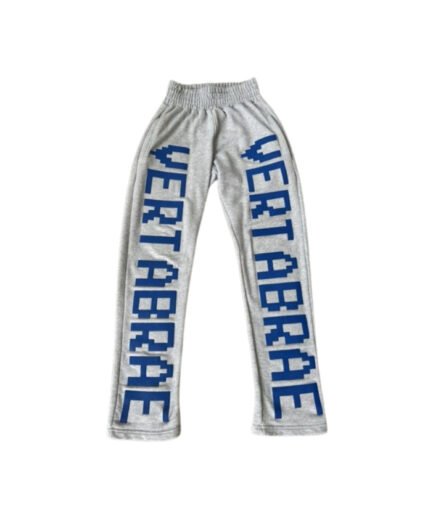 Vertabrae Double Logo Sweatpants Blue