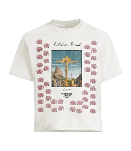 Vertabrae-Roses-T-shirt-White